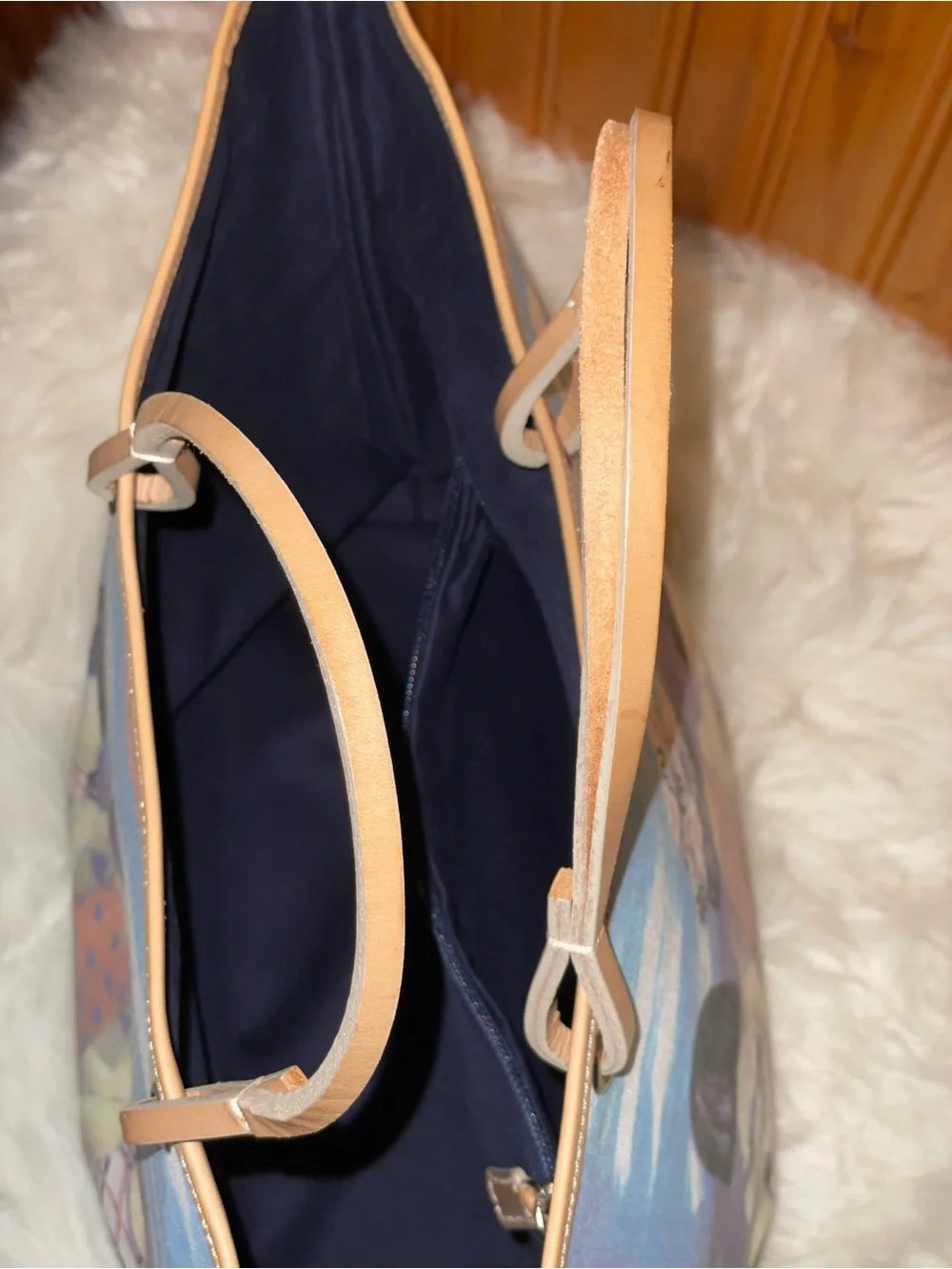 Burberry Limited Edition Beach Art Tote Made in Italy with COA